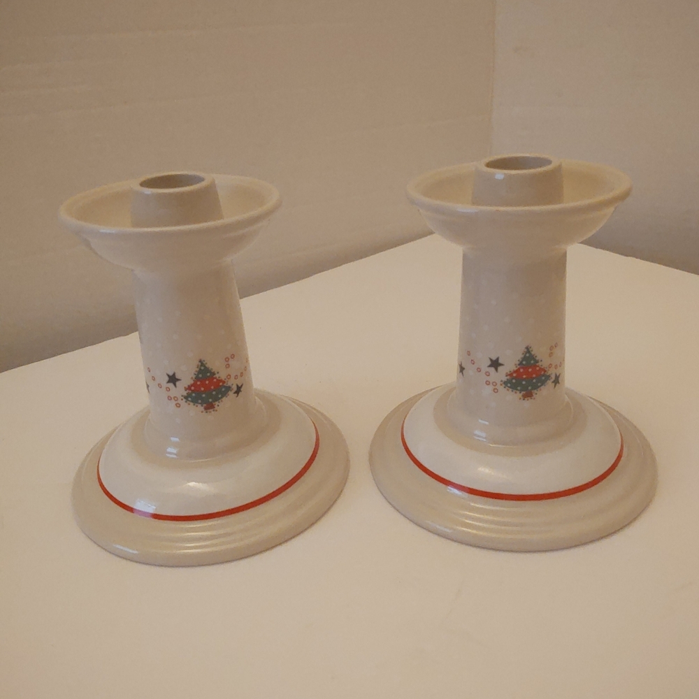 Epoch Holiday Joy 8200 Candle Stick Holders